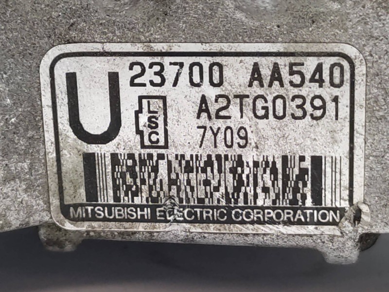 Alternador 23700aa540  - Subaru Forester S10 (sf) 2.0 Glx 7