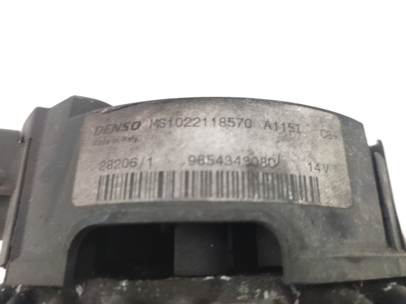 Alternador 9654343080 Ms1022118570 5705aw - Peugeot 207 Xs 4