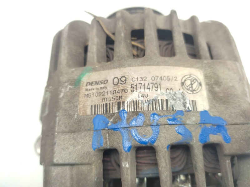 Alternador 51714791  - Lancia Ypsilon (101) 1.2 8v 4
