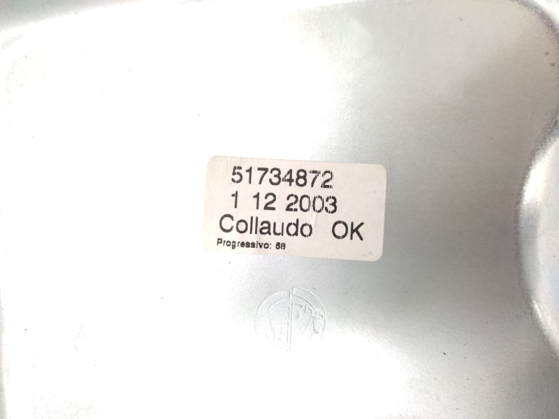 Elevalunas Delantero Izquierdo 51734872 50046603  - Fiat Idea (135) 1.4 3
