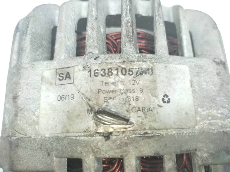 Alternador 1638105780  - Fiat 500 Cabrio (150) Pop 6