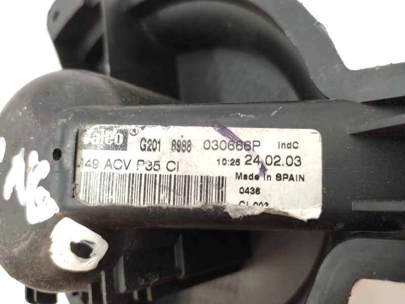 Motor Calefaccion 030666p Valeo - Citroën Berlingo 1.9 D Multispace 4