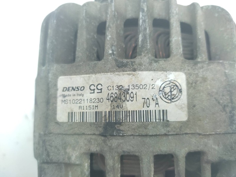 Alternador 46843091 Ms1022118230  - Fiat Punto Berlina (188) 1.2 8v S 2