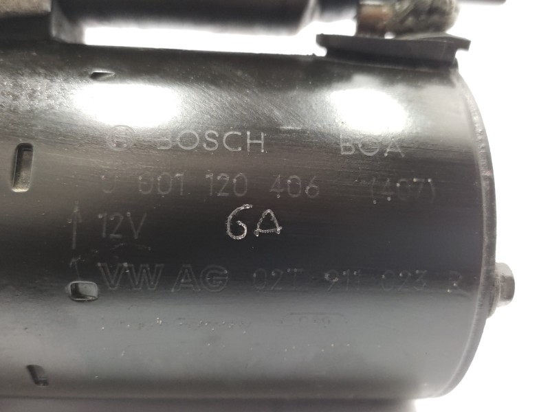 Motor Arranque 02t911023r 0001120406  - Volkswagen Polo (9n3) Crosspolo 6