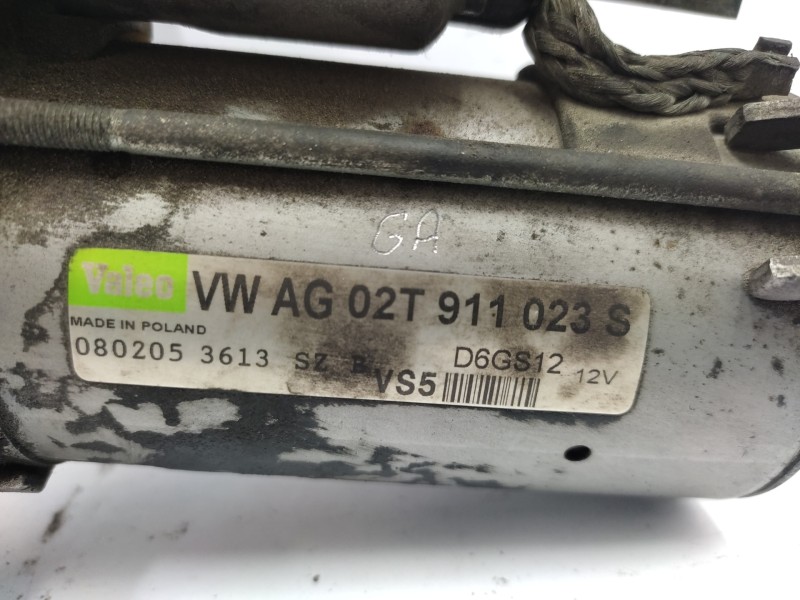 Motor Arranque 02t911023s D6gs12 02t911023sx - Seat Ibiza (6l1) Reference 6