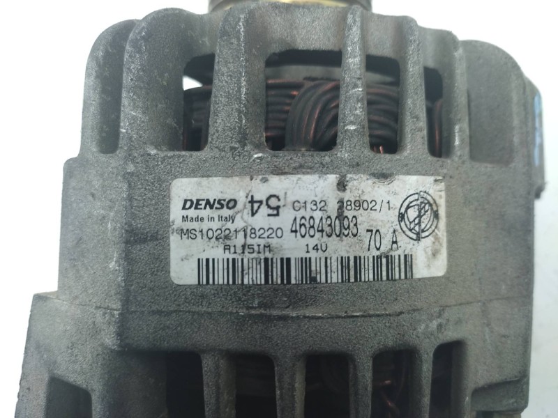 Alternador 46843093  - Fiat Punto Berlina (188) 1.2 8v S 3