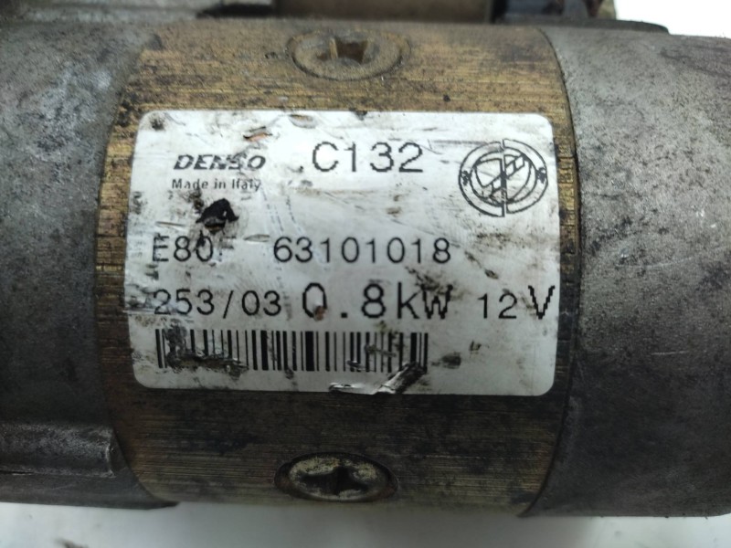 Motor Arranque 63101018  - Fiat Punto Cabrio (176) S 5