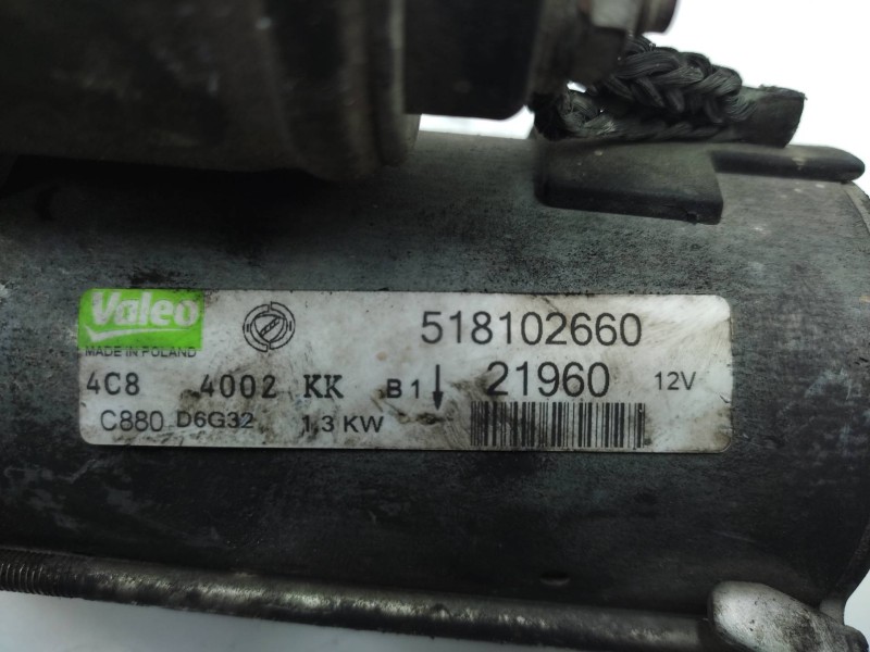 Motor Arranque 518102660 D6g32  - Fiat Fiorino Adventure Combi 5
