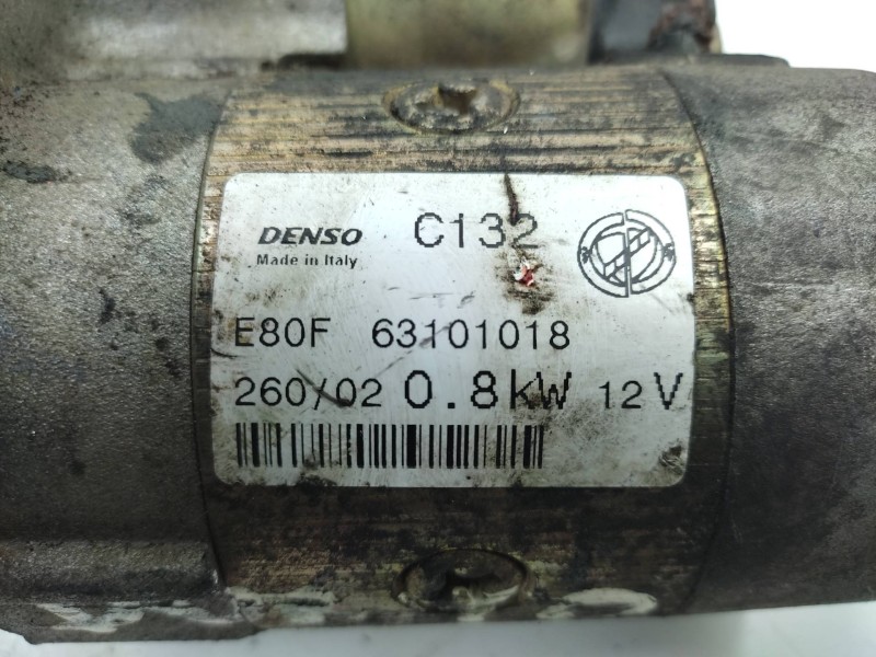 Motor Arranque 63101018  - Fiat Punto Cabrio (176) S 3
