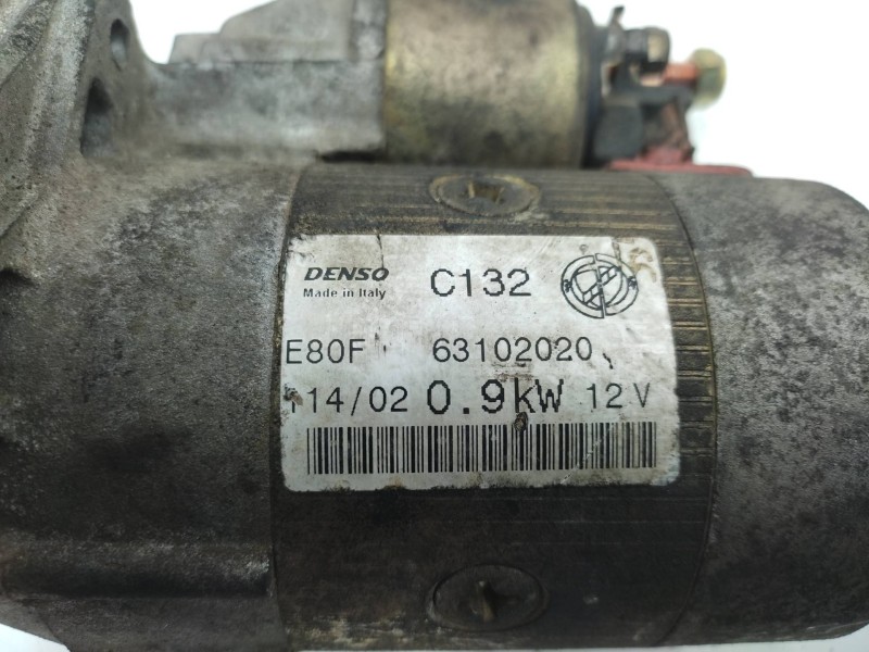 Motor Arranque 63102020  - Fiat Punto Berlina (188) 1.2 16v Elx 4