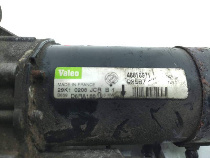 Motor Arranque 46816971 D6ra188  - Fiat Stilo (192) 1.6 16v Active 6