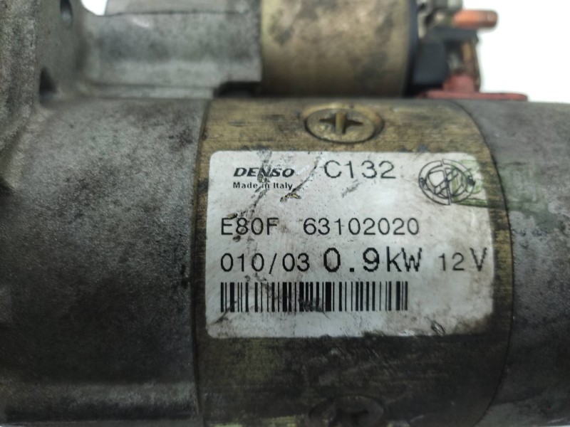 Motor Arranque 63102020  - Fiat Punto Berlina (188) 1.2 16v Elx 3