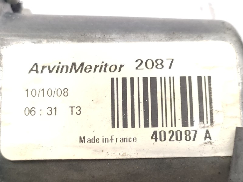 Elevalunas Delantero Izquierdo 8200497568  - Renault Kangoo 1.5 Dci Diesel 5