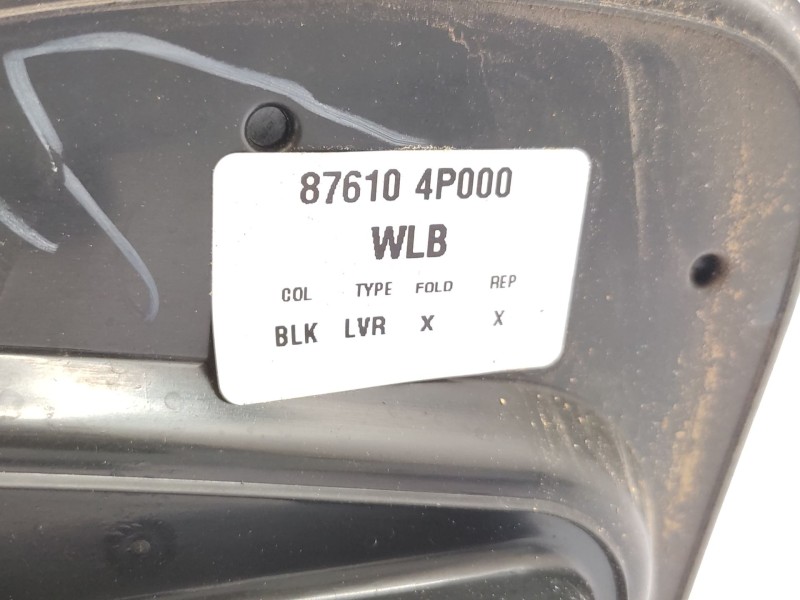 Retrovisor Izquierdo 876104p000  - Hyundai I20 1.2 16v Cat 3