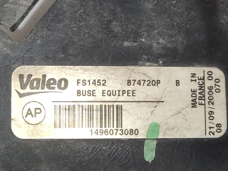 Panel Frontal 1496073080 874720p  - Peugeot Expert Kasten Furgón L1h1 4