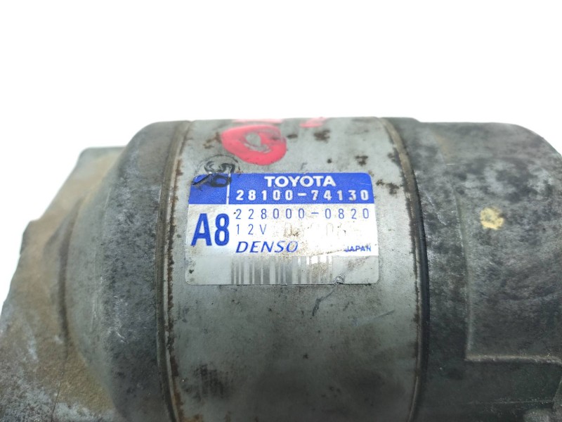 Motor Arranque 2810074130 2280000820  - Toyota Rav 4 Funcruiser (a1) Básico 4