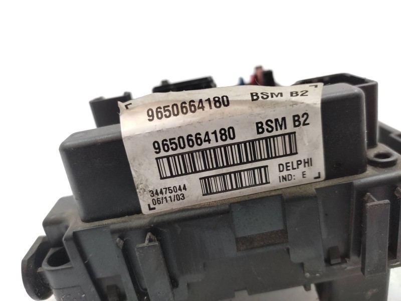 Caja Reles / Fusibles 9650664180  - Peugeot 207 Cc Sport 6