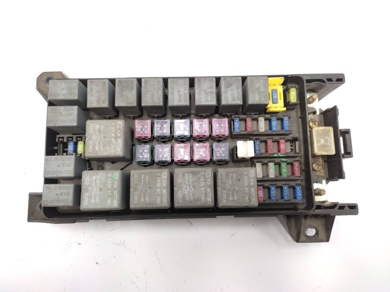 Caja Reles / Fusibles 0k53h66760  - Kia Carnival Ii 2.9 Cdri Ex 6