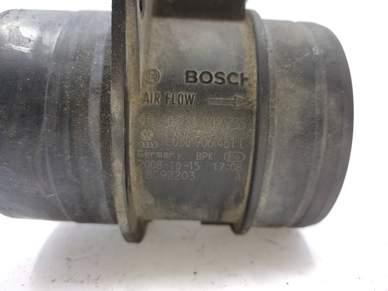 Caudalimetro 03g906461c 0281002735  - Volkswagen T5 Bus Caravelle 4motion 6