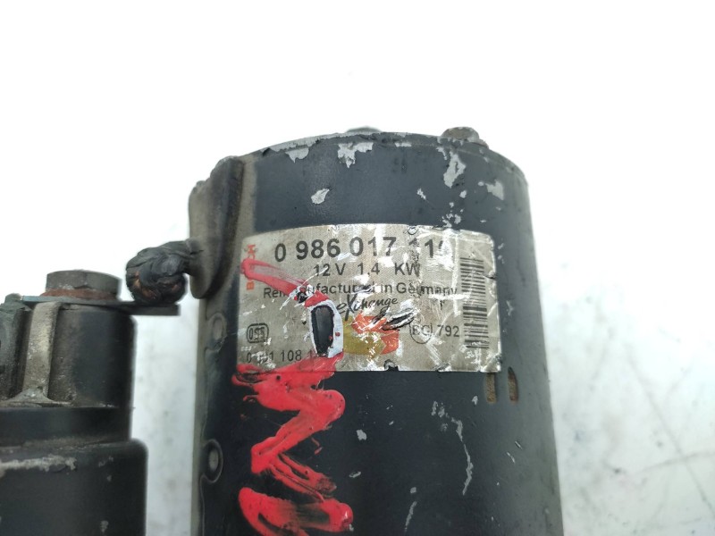 Motor Arranque 0986017110 0001109025  - Bmw Serie 3 Berlina (e46) 316i 5