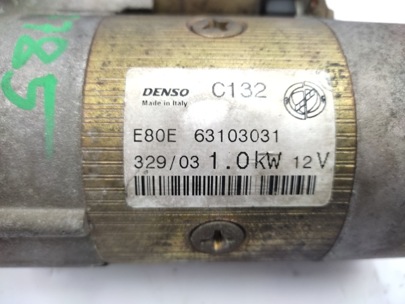 Motor Arranque 63103031 51804744  - Fiat Idea (135) 1.4 5