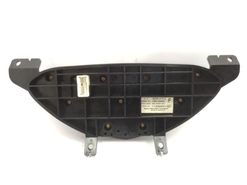 Mando Climatizador 28395av610  - Nissan Primera Berlina (p12) 2.0 16v Cat 6