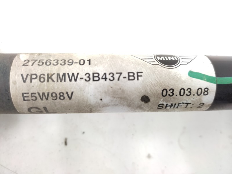 Transmision Delantera Izquierda 275633901 31608605467  - Bmw Mini Clubman (r55) Cooper D 4