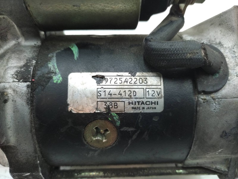 Motor Arranque 8972542202 S14412d  - Opel Vectra C Berlina Comfort 5