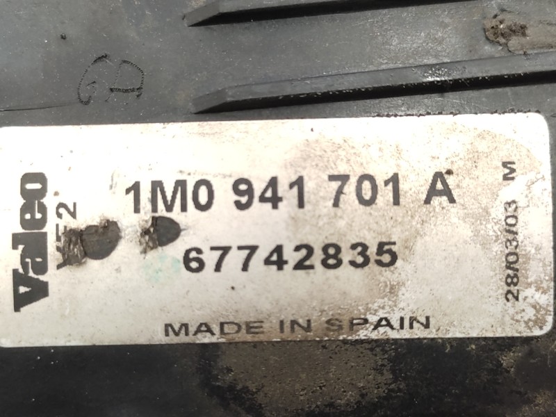 Faro Antiniebla Izquierdo 1m0941701a 1m0941701b  - Seat Toledo (1m2) Signo 4