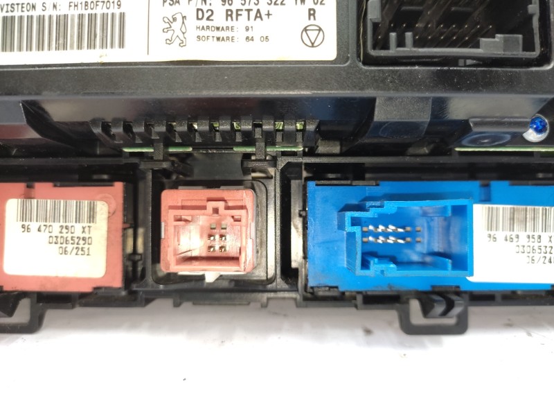 Mando Climatizador 96573322yw 6451zs  - Peugeot 407 St Sport Pack 7
