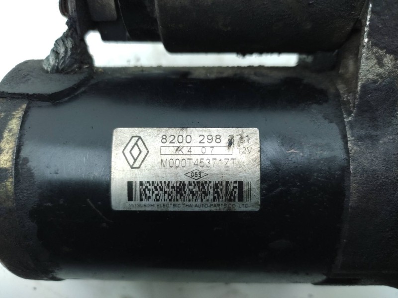 Motor Arranque 8200298371 M000t45371zt  - Renault Modus Dynamique 5