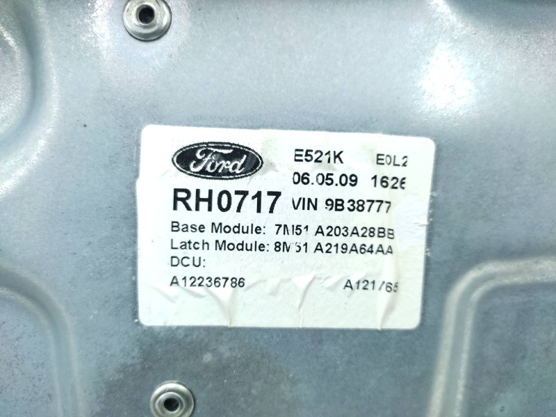 Elevalunas Delantero Derecho 7m51a203a28bb 1738646  - Ford Focus Turnier (cb4) Trend 4