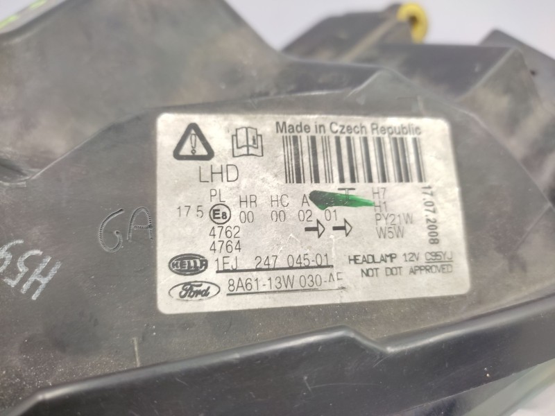 Faro Izquierdo 8a6113w030aj 1734615  - Ford Fiesta (cb1) 1.25 16v Cat 4