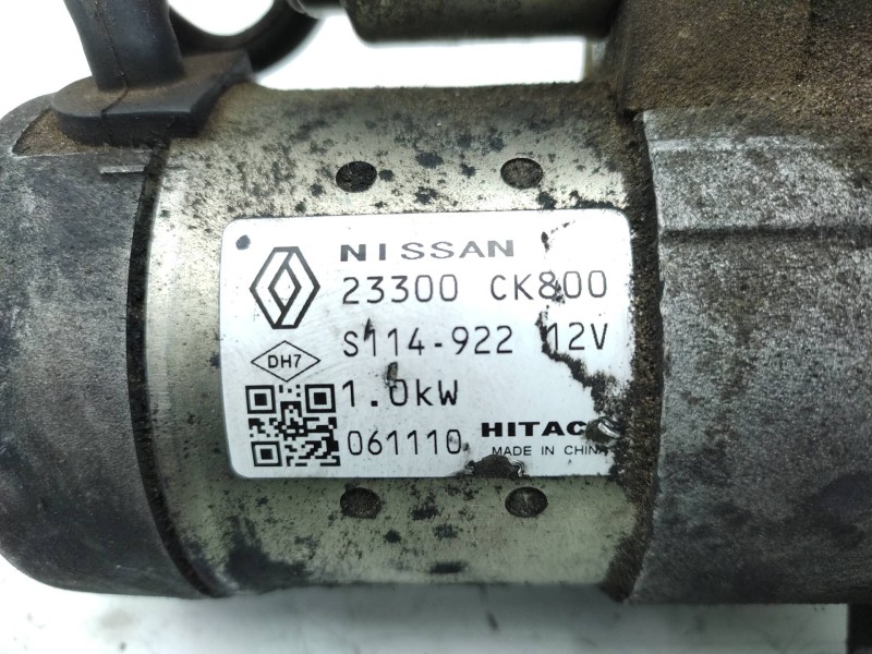 Motor Arranque 23300ck800 S114922 Hitachi - Renault Laguna Iii Expression Tomtom 3