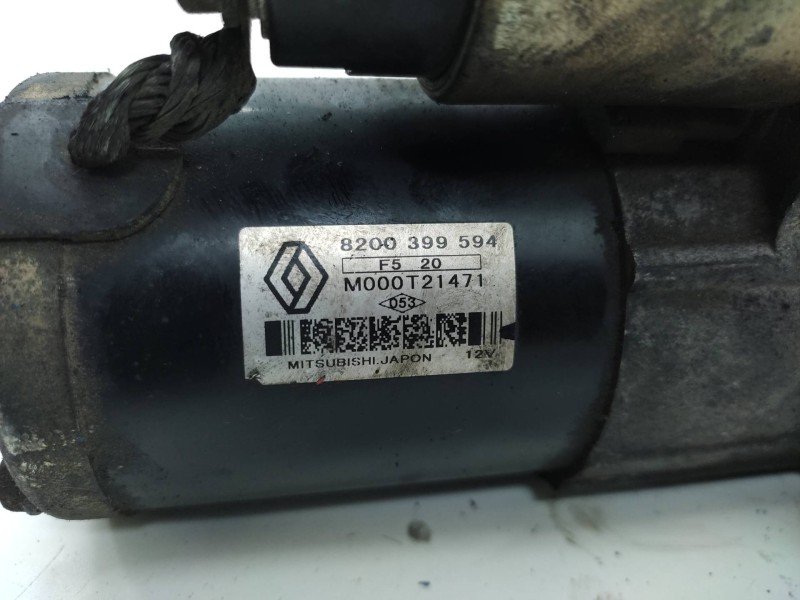 Motor Arranque 8200399594 M000t21471  - Renault Scenic Ii Grand Exception 3