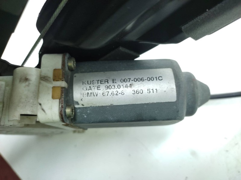 Elevalunas Trasero Derecho 51358252430  - Bmw Serie 5 Berlina (e39) 520d 3