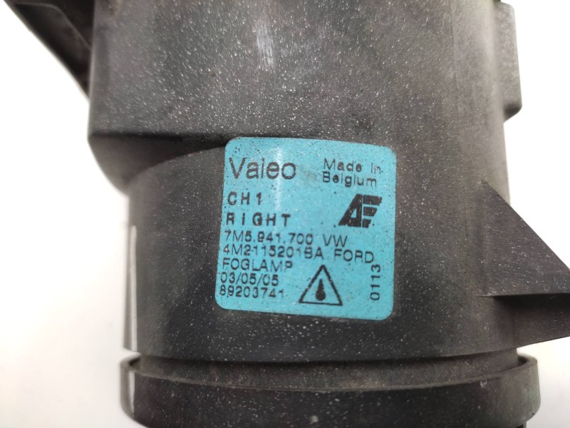 Faro Antiniebla Derecho 7m5941700 7m5941700 1304004 - Ford Galaxy (vy) Ambiente 4