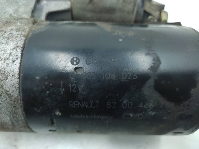 Motor Arranque 8200466754 0001106023 Bosch - Renault Scenic Ii Authentique 2