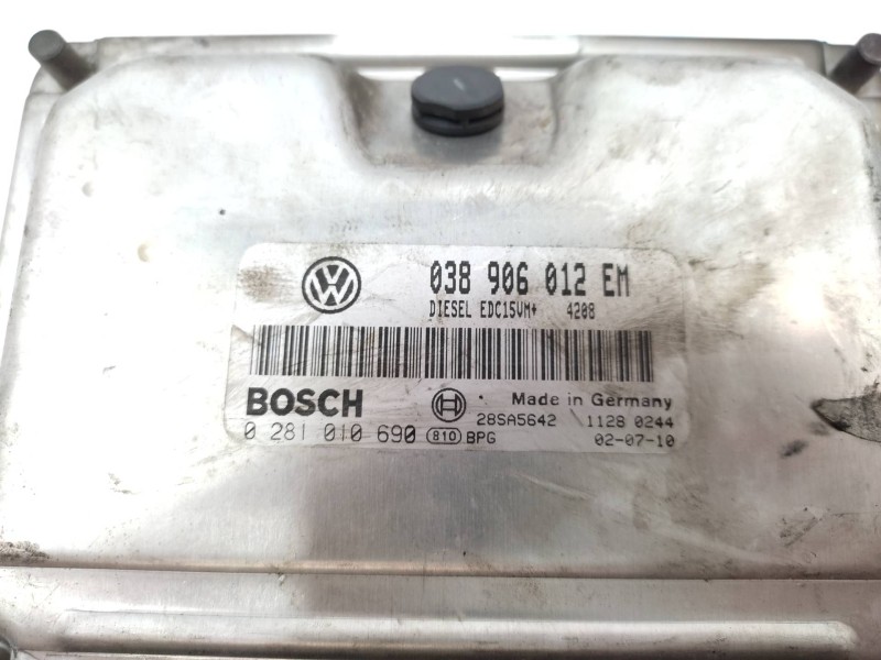 Centralita Motor Uce 038906012em 0281010690 - Seat Ibiza (6l1) Stella 6