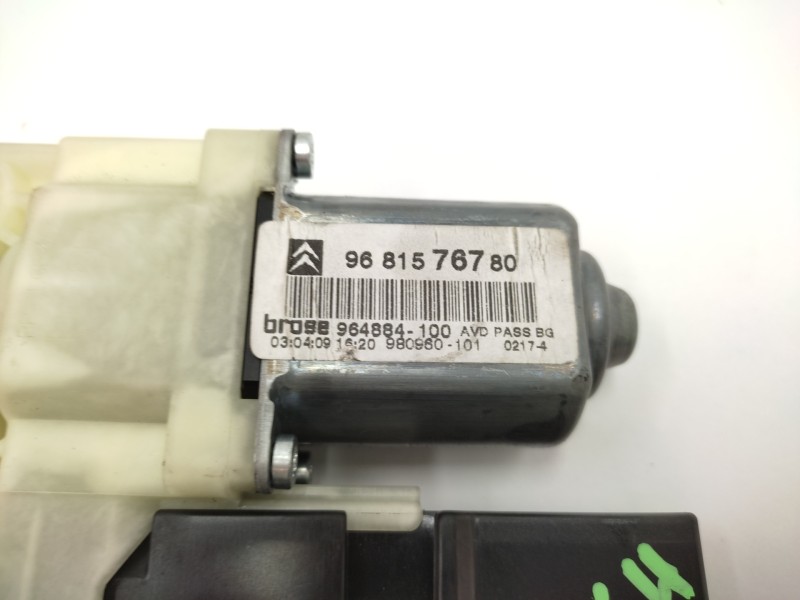 Motor Elevalunas Delantero Derecho 9681576780 9222aq  - Citroën C4 Coupe Vtr 4