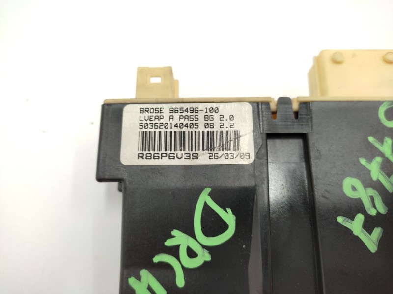 Motor Elevalunas Delantero Derecho 9681576780 9222aq  - Citroën C4 Coupe Vtr 5