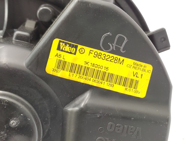 Motor Calefaccion 1k1820015 1k1820015f  - Audi A3 (8p1) 1.6 Fsi 5