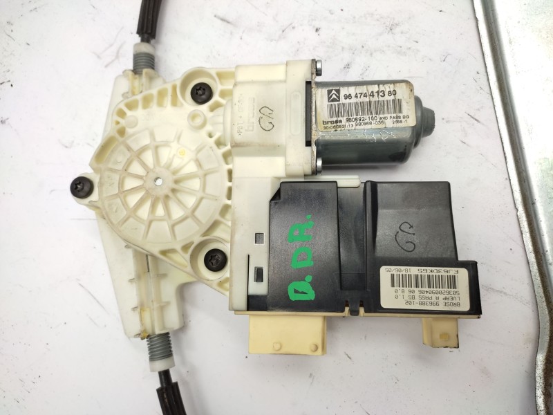 Elevalunas Delantero Derecho 9222v0  - Citroën C4 I (lc_) 1.6 Hdi 2
