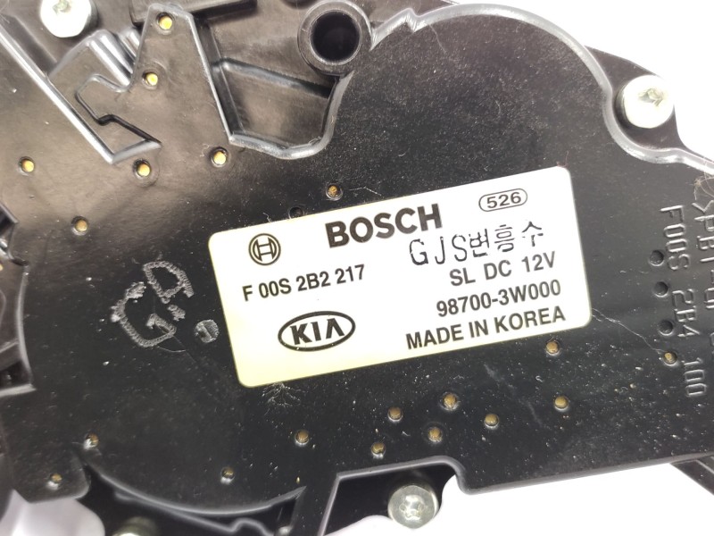 Motor Limpia Trasero 987003w000 F00s2b2217 - Kia Sportage Iv (ql, Qle) 1.7 Crdi 3