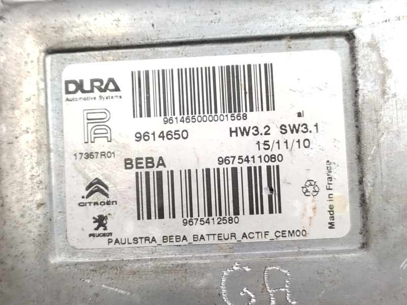 Centralita Suspension 9675411080  - Citroën C5 Iii (rd_) 2.2 Hdi 200 4
