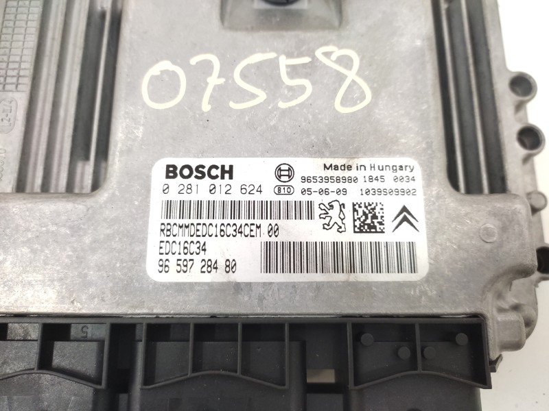 Centralita Motor Uce 9659728480 0281012624  - Citroën C5 Berlina Vtr (e) 5