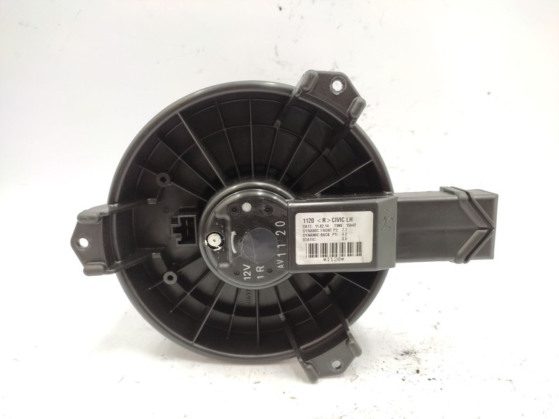 Motor Calefaccion 79310ts6h01  - Honda Civic Ix (fk) 1.6 I-dtec (fk3) 4