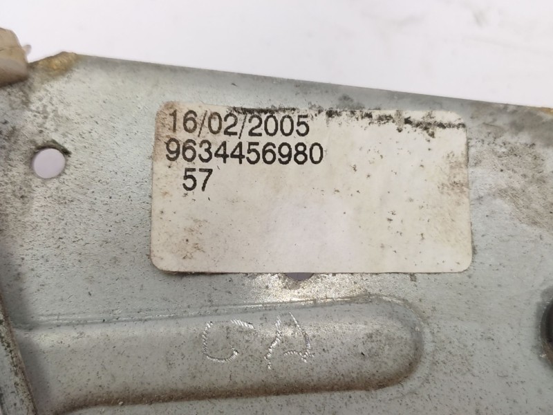 Elevalunas Delantero Izquierdo 9634456980 9221k0  - Peugeot 307 (3a/c) 2.0 Hdi 135 5