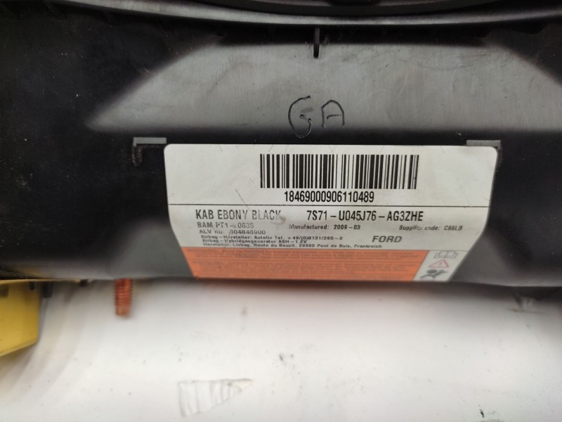 Kit Airbag 6m21u042b85cd3zhe 2469641 - Ford Mondeo Iv (ba7) 2.0 Tdci 8