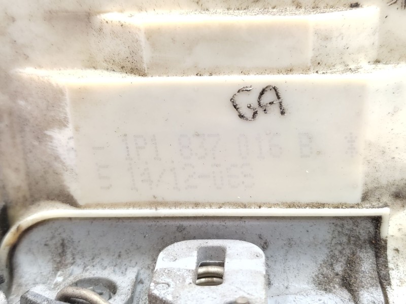 Cerradura Puerta Delantera Derecha 1p1837016b  - Seat Leon (1p1) 1.6 Tdi 4